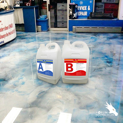 El piso del color de Matte Epoxy Floor Resin 150 RAL del satén pinta la resina de epoxy