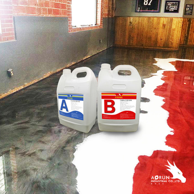 Resistencia de impacto de epoxy de la etiqueta engomada del piso 2 de la pieza de cristal líquida de la prenda impermeable 3D